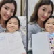Thania putri onsu beri surat cinta untuk sarwendah, netizen salfok foto ruben onsu hilang