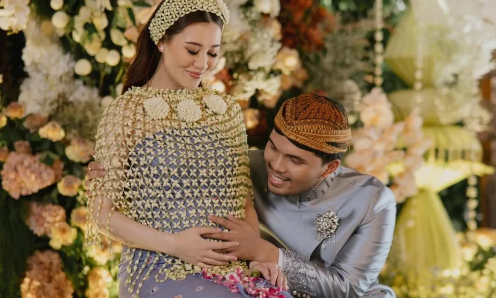 Thariq halilintar sampaikan pesan haru di acara 7 bulanan aaliyah massaid