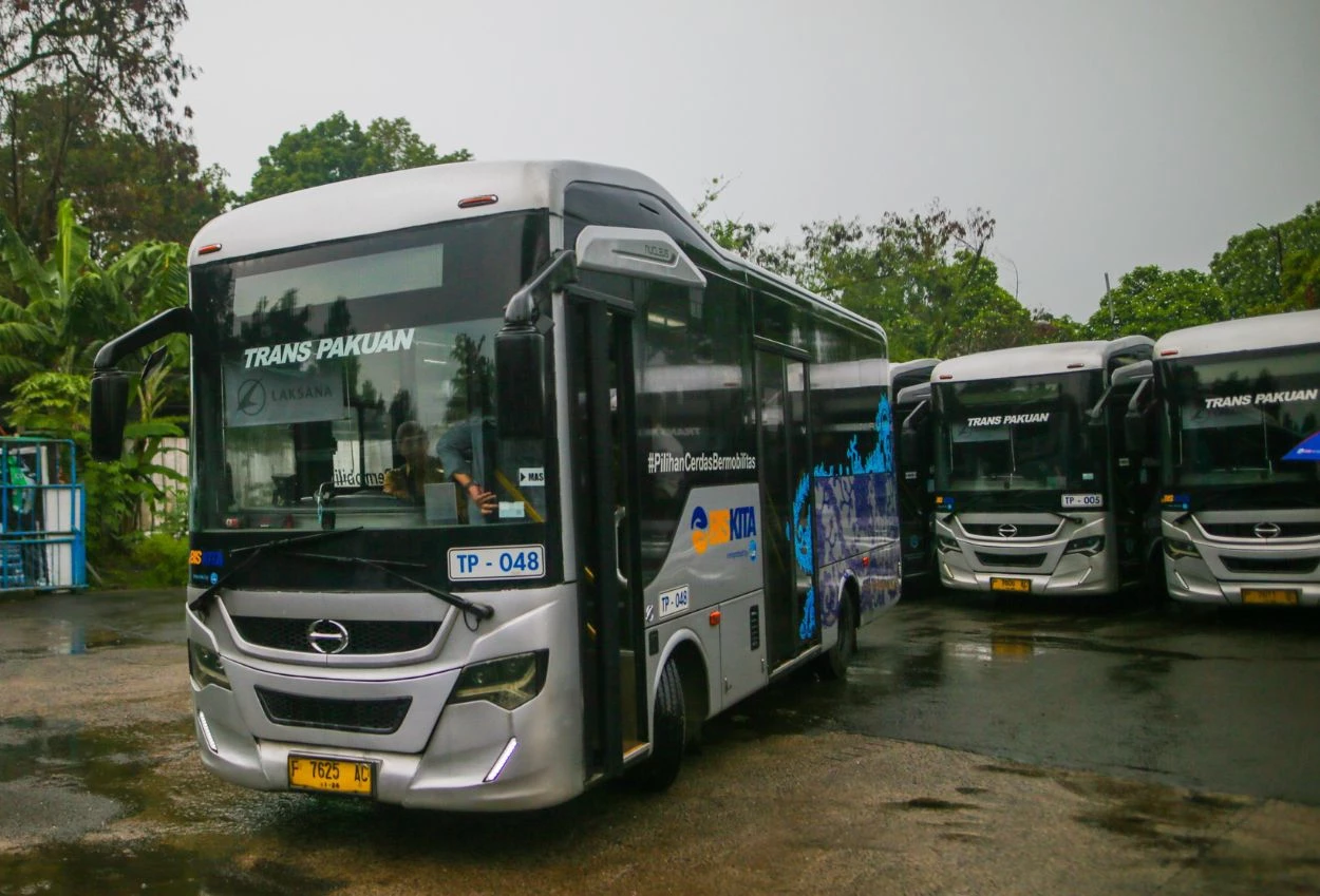 Tiga bulan vakum, biskita trans pakuan bogor kembali beroperasi