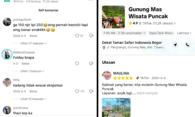 Tiktok luncurkan fitur ulasan lokasi, saingan baru google maps