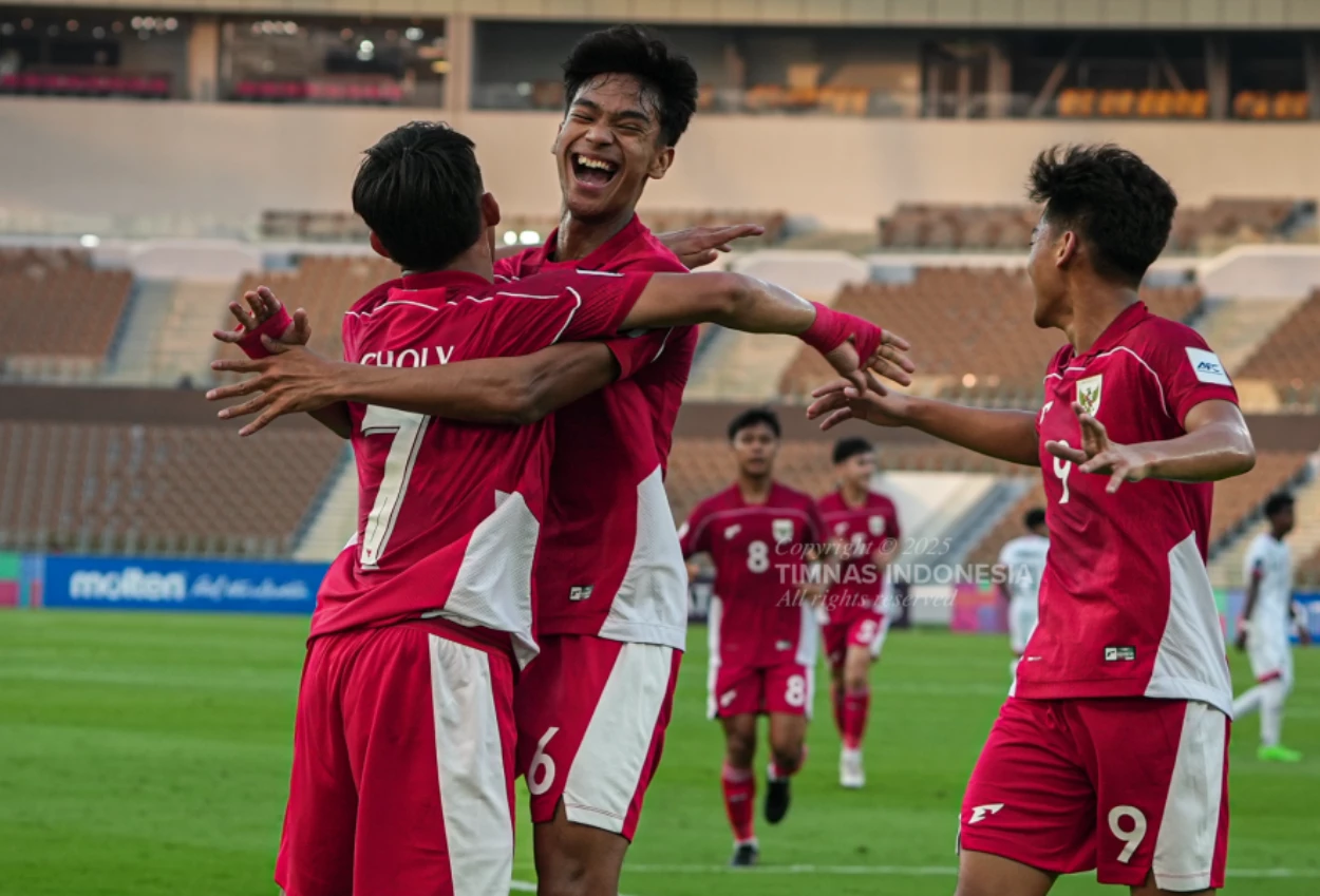 Timnas indonesia berhasil lolos piala dunia u 17 2025 usai sikat yaman 4 1