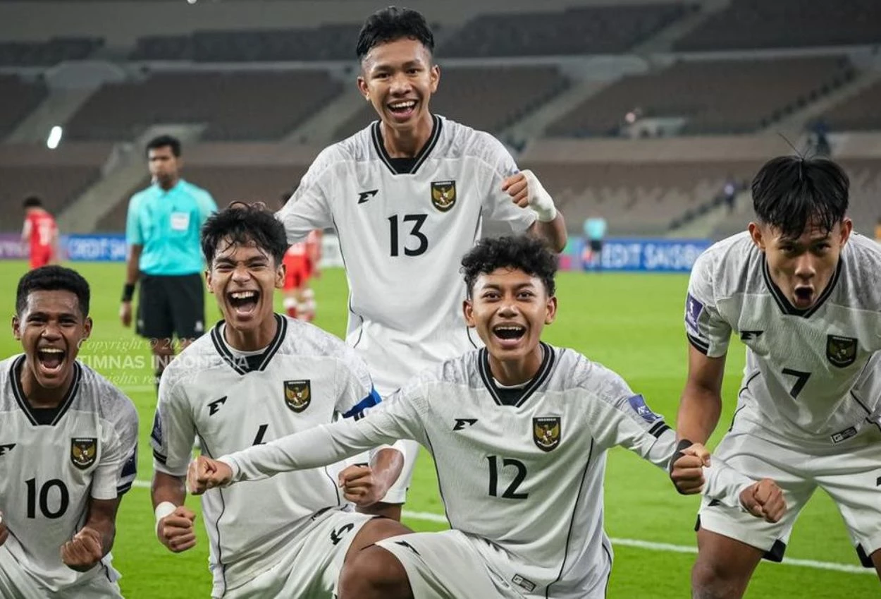 Timnas indonesia u 17 tak terkalahkan, pimpin klasemen grup c di piala asia 2025