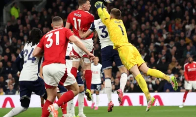 Tottenham hotspur tumbang di kandang, kalah 1 2 dari nottingham forest