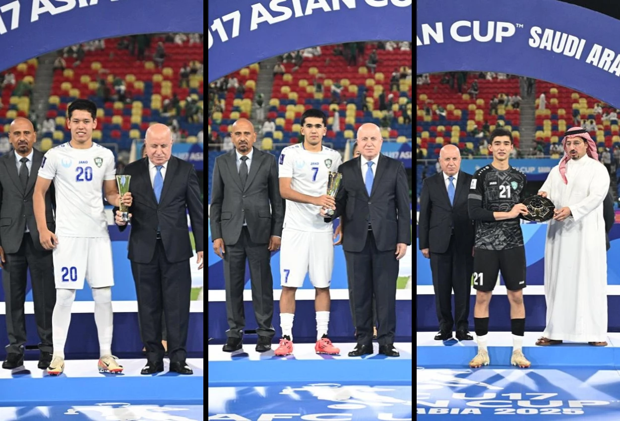 Uzbekistan dapat 3 gelar individu di piala asia u 17 2025