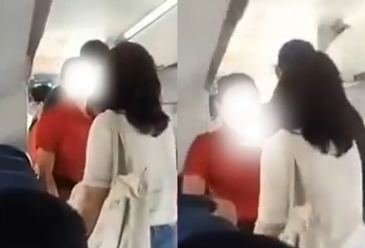 Viral! oknum dprd sumut cekik pramugari hingga dikeluarkan dari pesawat
