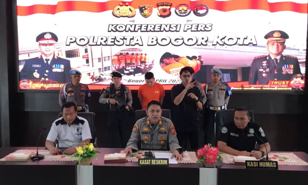 Viral! pria di bogor bunuh tantenya karena disuruh cuci piring, polisi ringkus pelaku