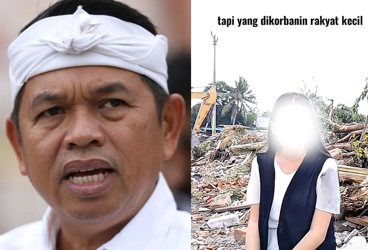 Viral! remaja ini diduga sampaikan kekecewaan ke gubernur jabar karena rumahnya dibongkar
