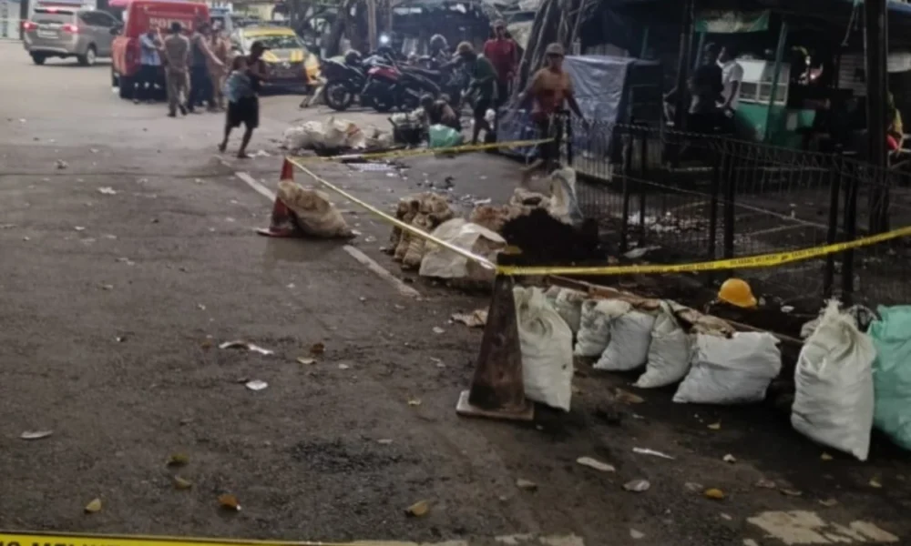 Waduh! pekerja galian di bogor dikejutkan dengan penemuan benda mirip granat