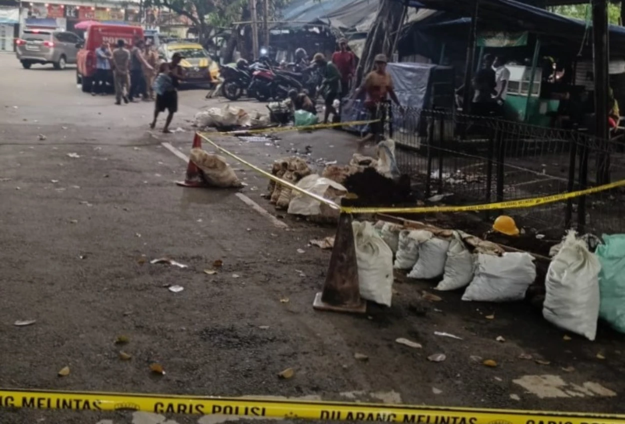 Waduh! pekerja galian di bogor dikejutkan dengan penemuan benda mirip granat