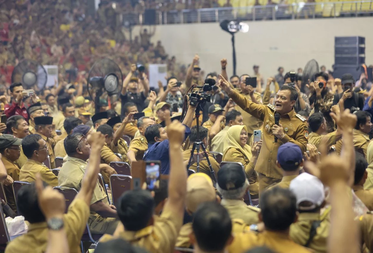 7.810 kepala desa jawa tengah ikuti sekolah antikorupsi, ini pesan gubernur