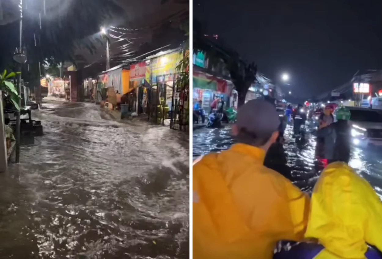 Bpbd buka suara soal banjir yang melanda wilayah tangsel