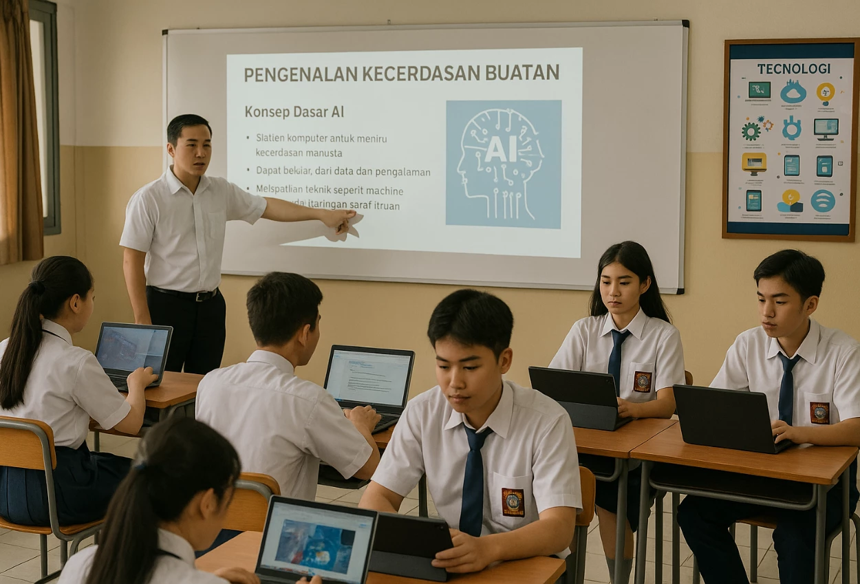 China wajibkan pelajaran ai untuk siswa sd dan smp mulai musim gugur