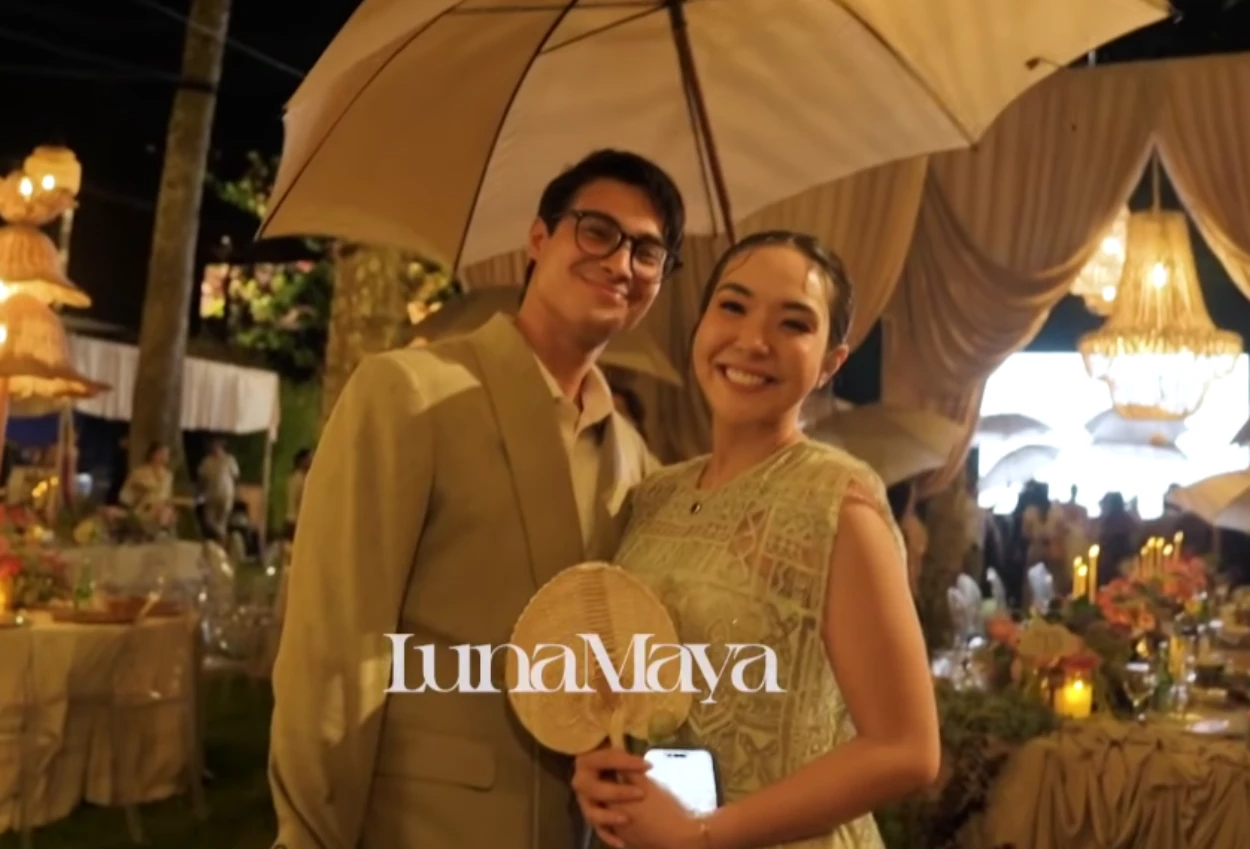 Datang ke pernikahan luna maya bersama cinta brian, gisella anastasia ketahuan nih