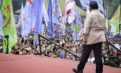 Disambut tawa buruh, prabowo singgung kekalahannya di 4 pilpres gue kalah, lu ketawa