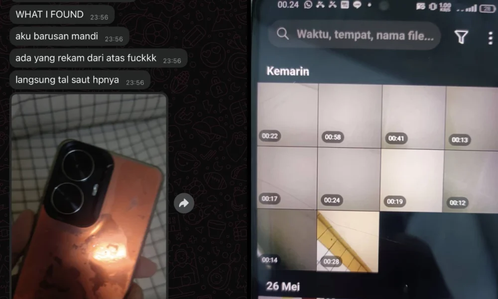 Geger! mahasiswa ui rekam diam diam penghuni asrama yang sedang mandi