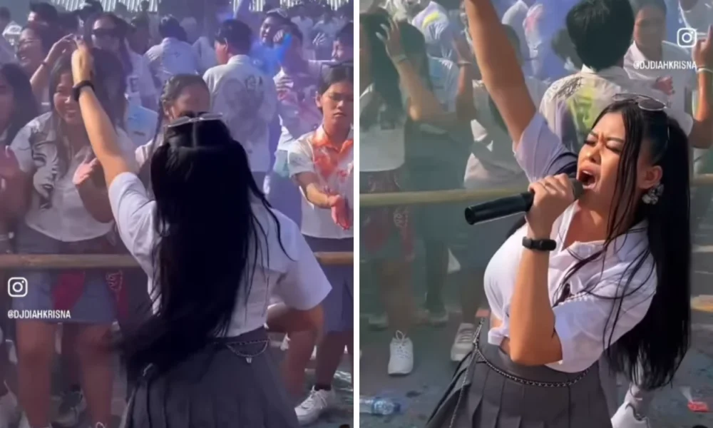 Heboh! pesta kelulusan smk di bali undang dj