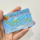 Ilustrasi kartu tanda penduduk indonesia (ktp)