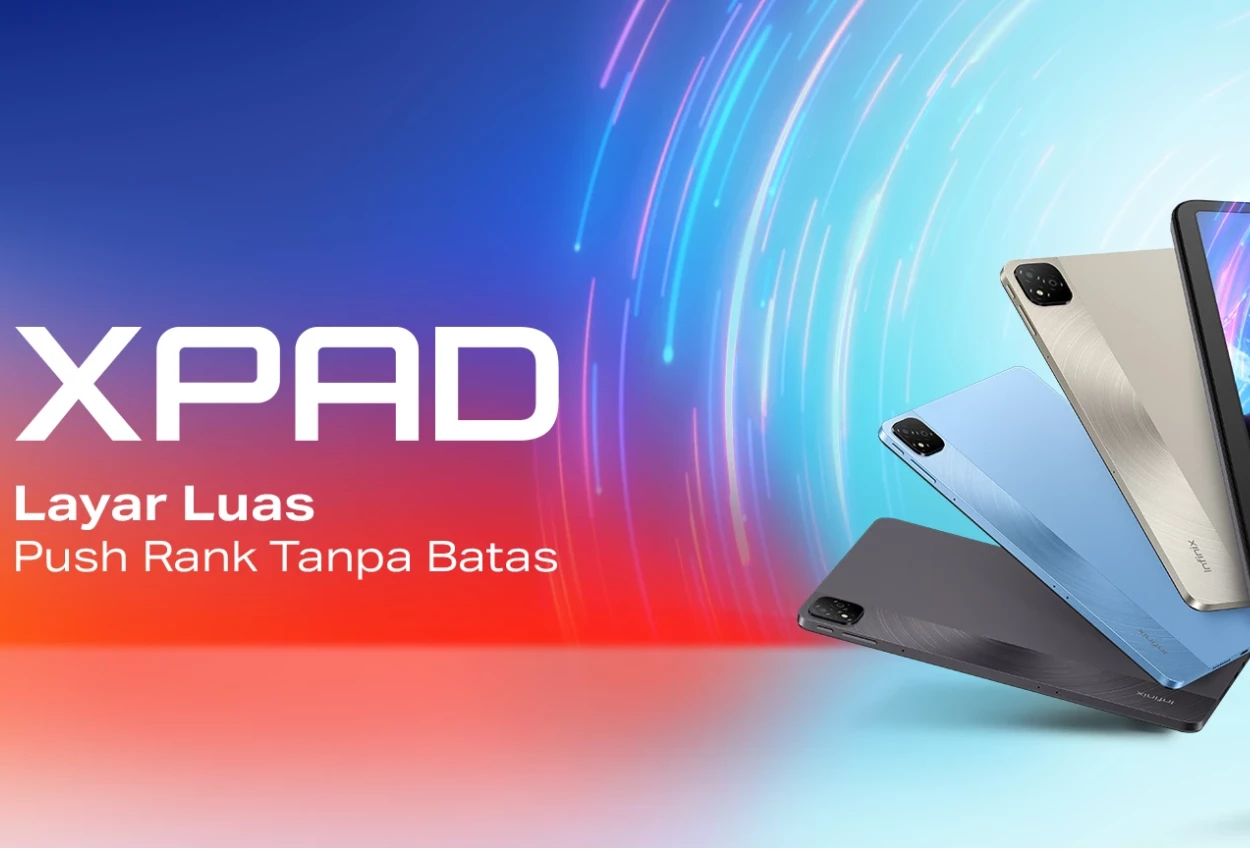 Infinix luncurkan xpad gt, tablet gaming perdana dengan chip snapdragon