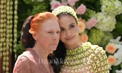 Jelang pernikahan, luna maya gelar prosesi siraman bersama maxime bouttier