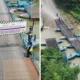 Jembatan haji endang yang dibangun dari dana pribadi disegel pemerintah