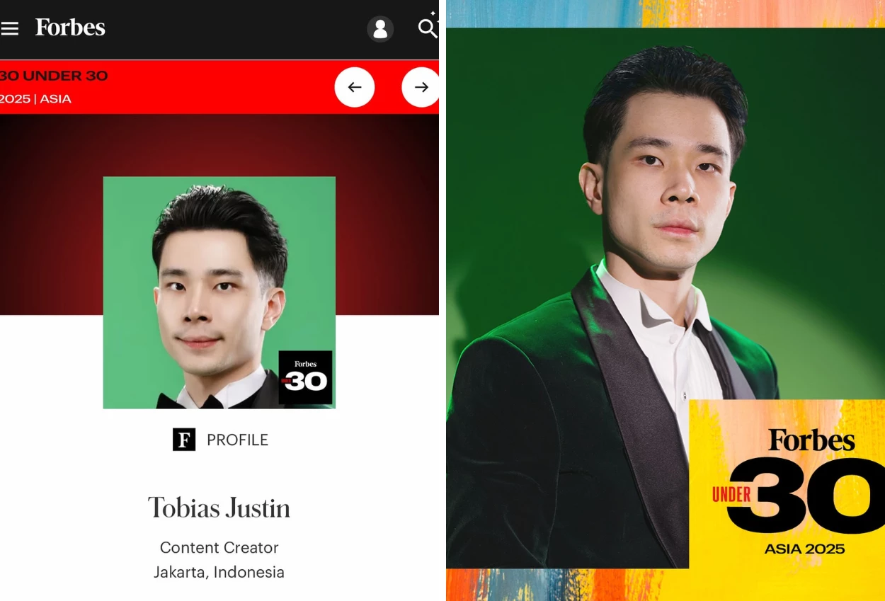 Jess no limit masuk forbes 30 under forbes!