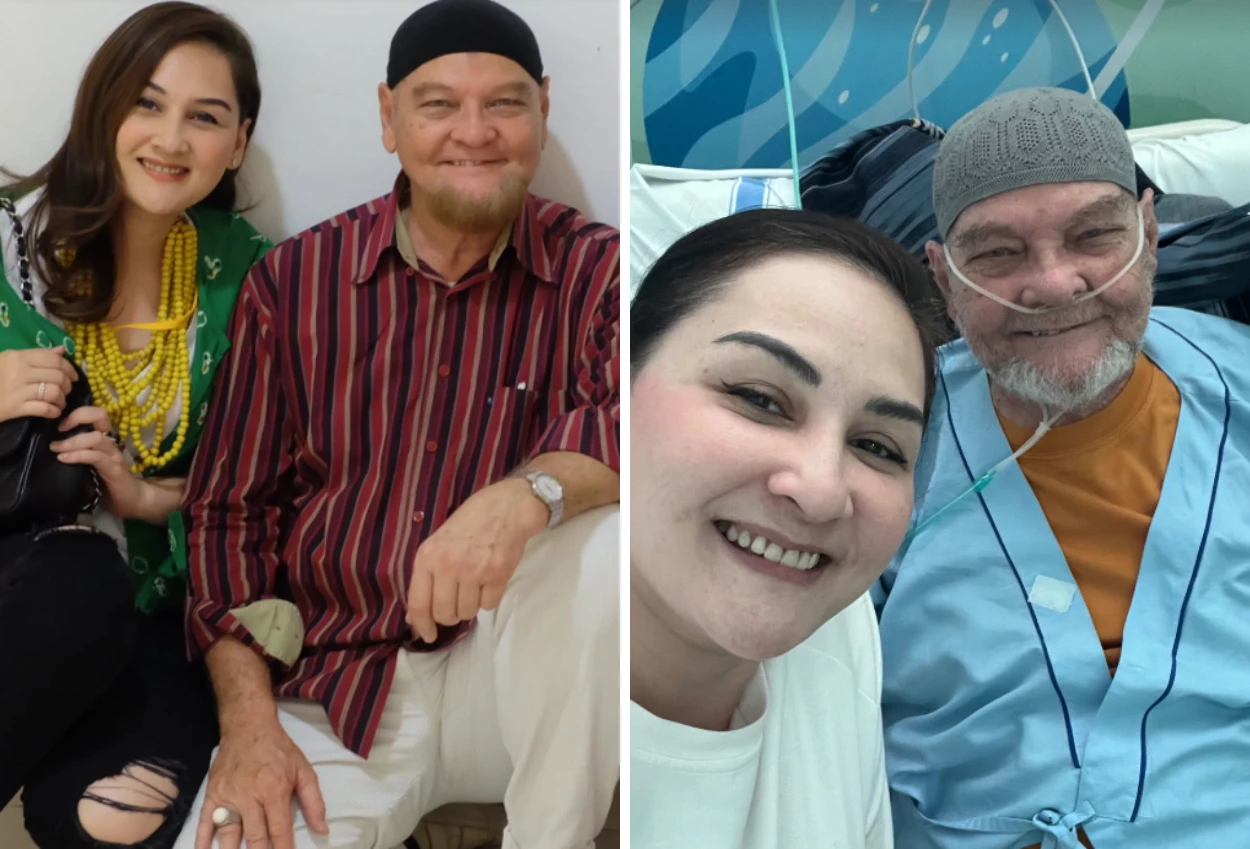 Kabar duka! ayah mona ratuliu meninggal dunia