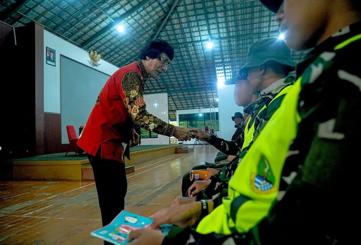 Kak seto tinjau pendidikan karakter anak di barak militer, pastikan tidak ada pelanggaran hak anak