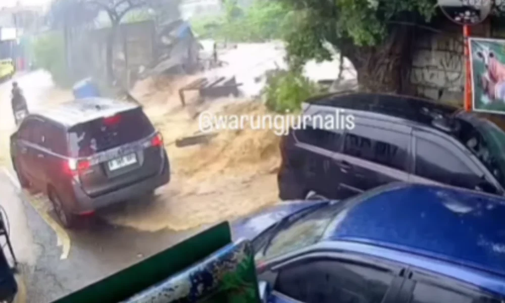 Kejadian tembok jebol gudang sda di wilayah kelurahan pasar minggu, rawa minyak