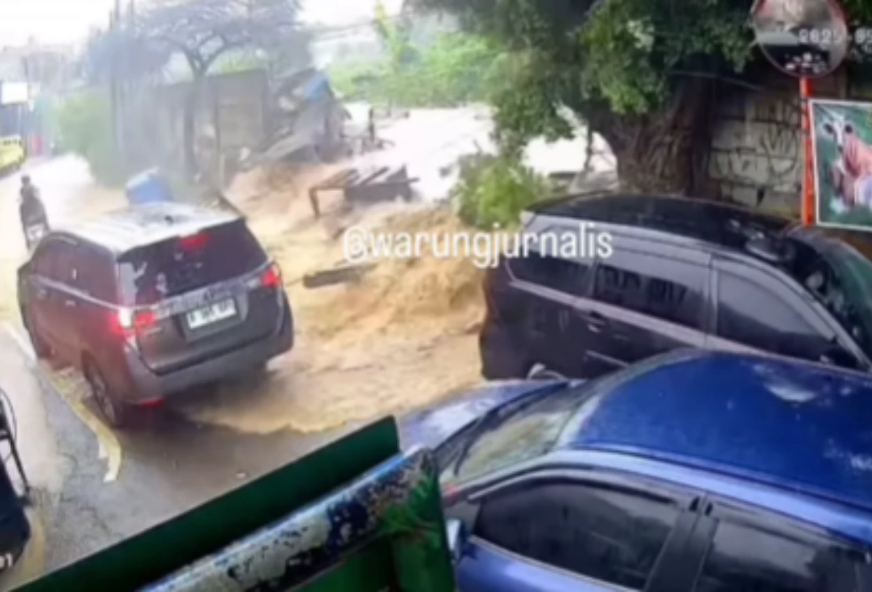 Kejadian tembok jebol gudang sda di wilayah kelurahan pasar minggu, rawa minyak