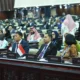 Ketua badan kerja sama antar parlemen (bksap) dpr ri, mardani ali sera dalam sidang komite eksekutif ke 53 puic yang digelar di gedung dpr, kompleks parlemen, senayan, jakarta, rabu (145)