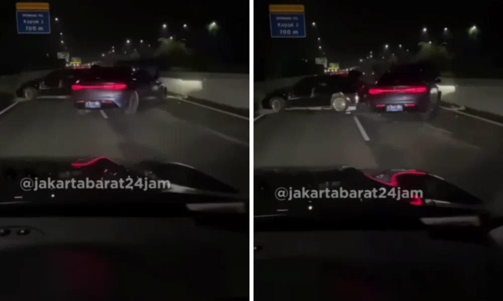 Kronologi tabrak lari mobil byd di tol jakarta utara, bayi 2 bulan jadi korban