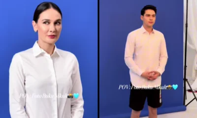 Luna maya bagikan momen pemotretan buku nikah dengan maxime bouttier