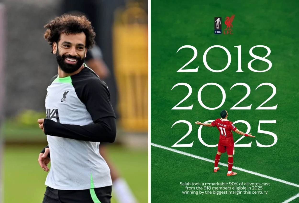 Mohamed salah raih gelar fwa pemain terbaik 2025 untuk ketiga kalinya!