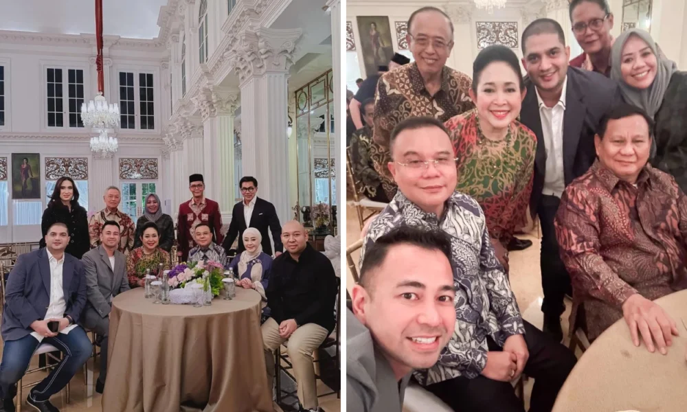 Momen titiek soeharto rayakan ulang tahun, prabowo ikut hadir