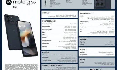 Moto g56 siap meluncur, tawarkan peningkatan dari seri g55