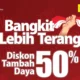 Pln berikan diskon 50% tambah daya listrik, berlaku sampai 23 mei 2025