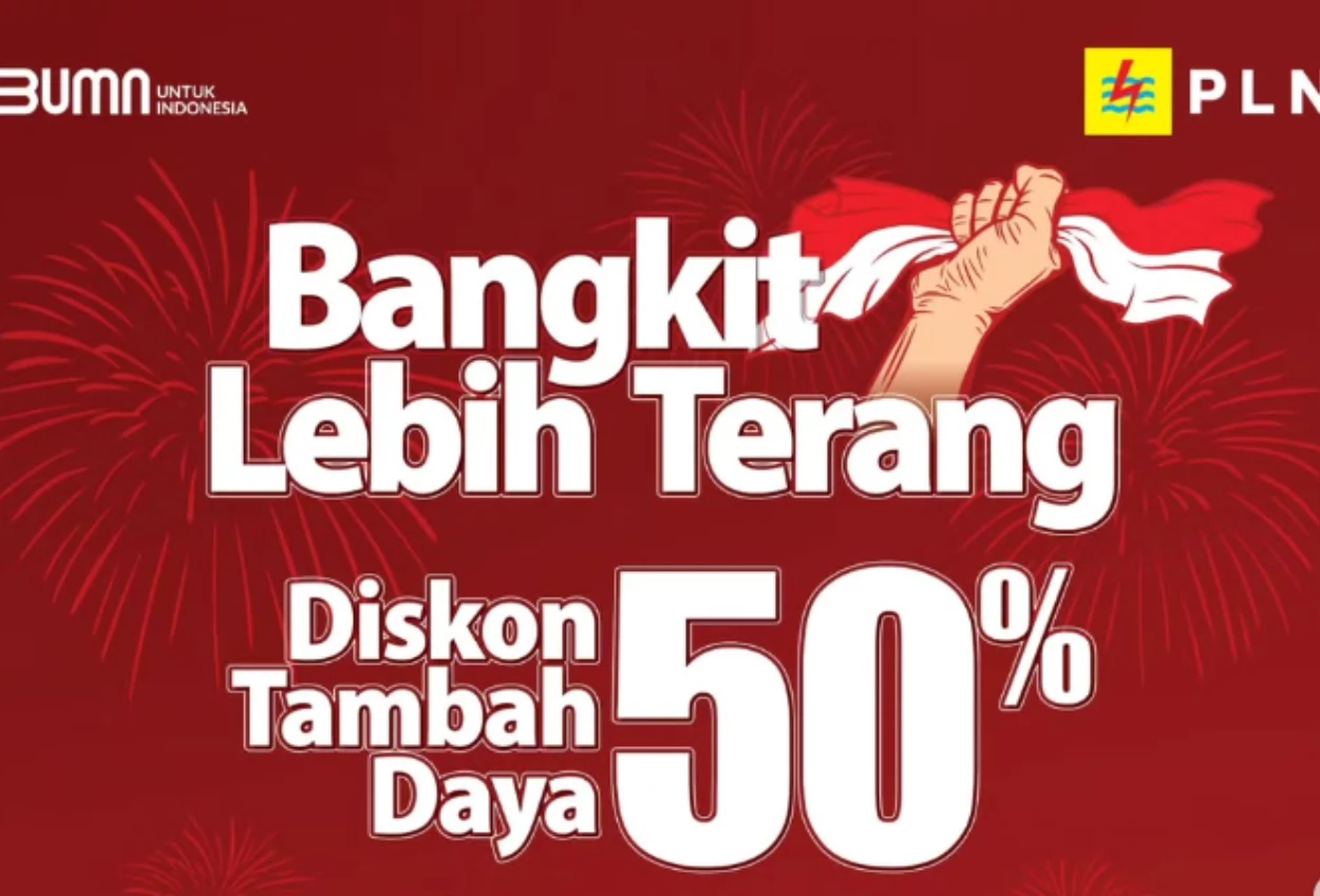 Pln berikan diskon 50% tambah daya listrik, berlaku sampai 23 mei 2025