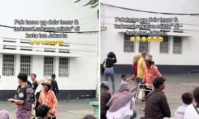 Pak tarno bantah isu mengemis di kota tua saya hanya piknik