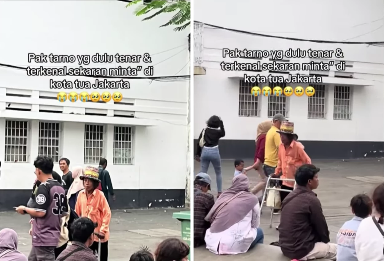 Pak tarno bantah isu mengemis di kota tua saya hanya piknik
