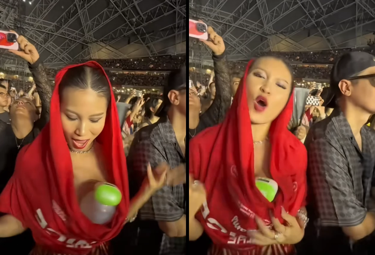 Patricia gouw bagikan momen dirinya pumping saat nonton konser lady gaga