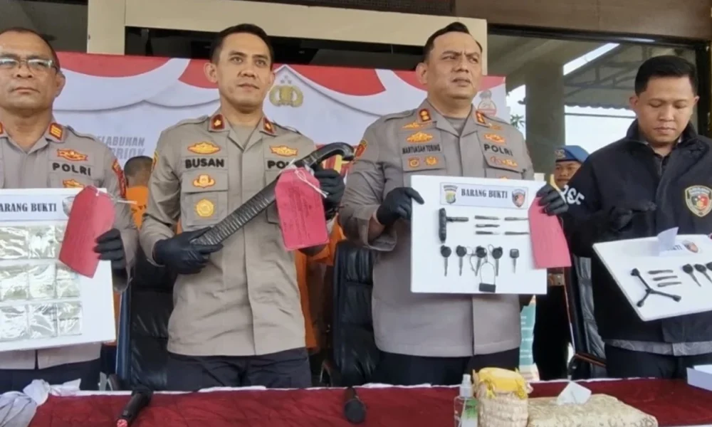 Pelaku curanmor di muara angke berhasil diringkus polisi, terancam hukuman 7 tahun penjara