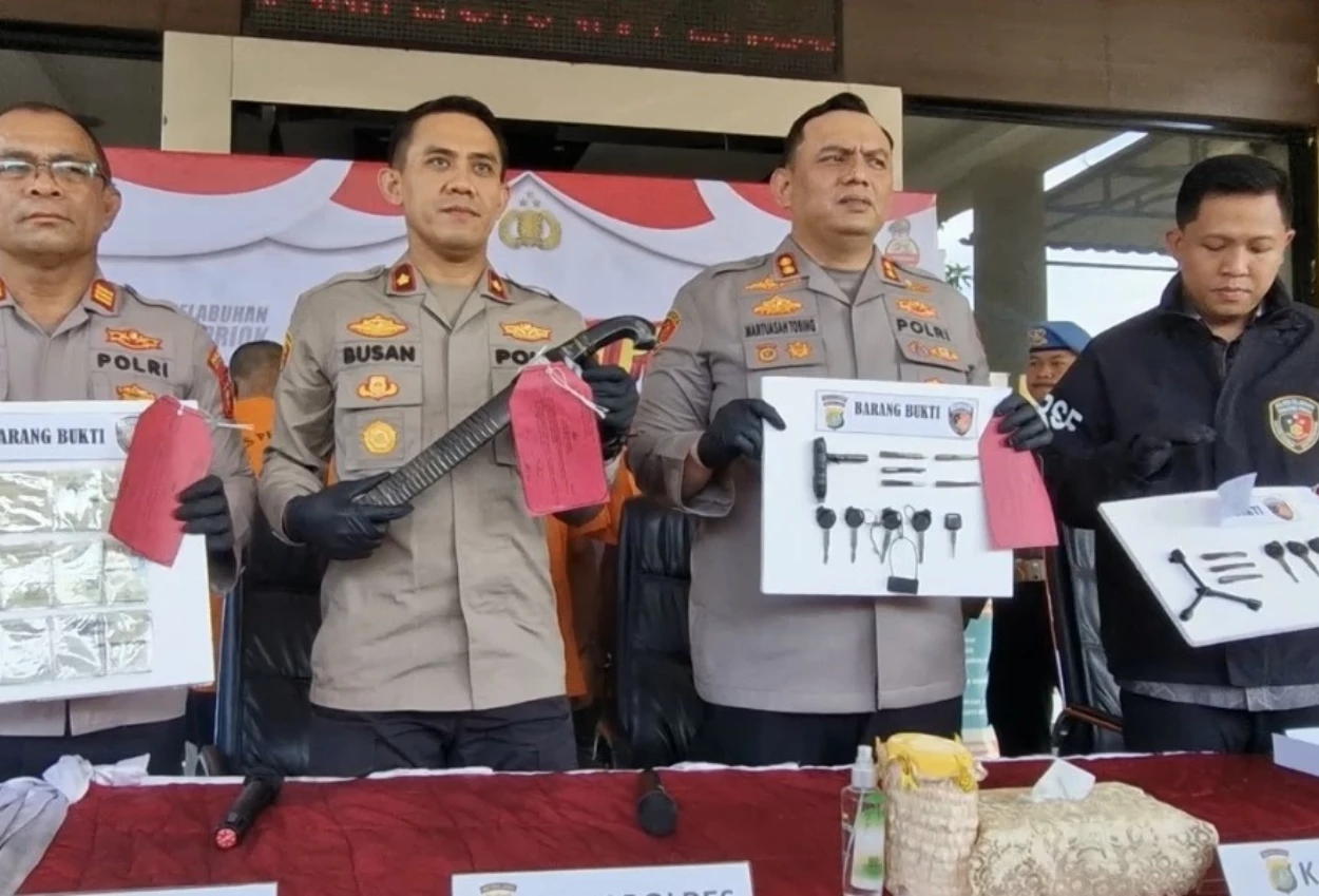 Pelaku curanmor di muara angke berhasil diringkus polisi, terancam hukuman 7 tahun penjara