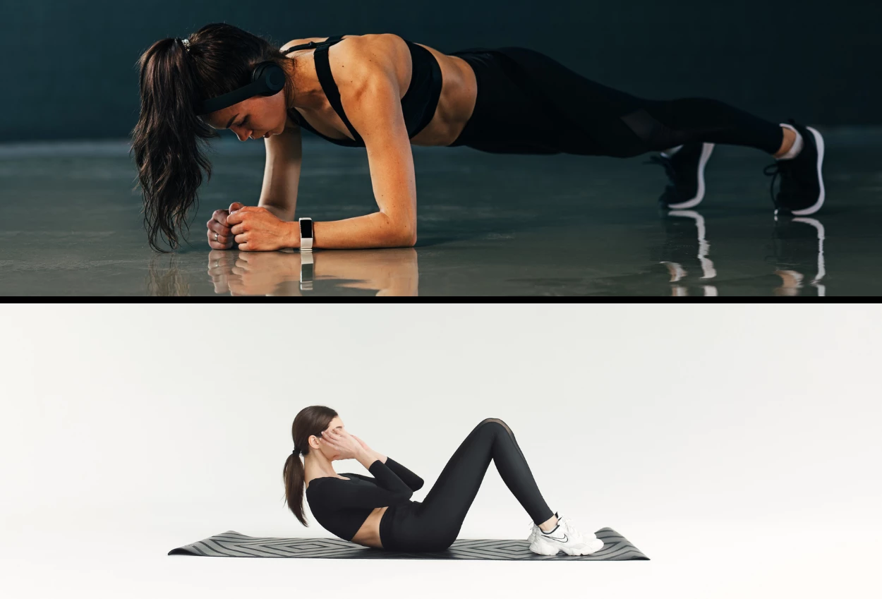 Plank atau sit up, mana yang lebih ampuh rontokkan lemak perut
