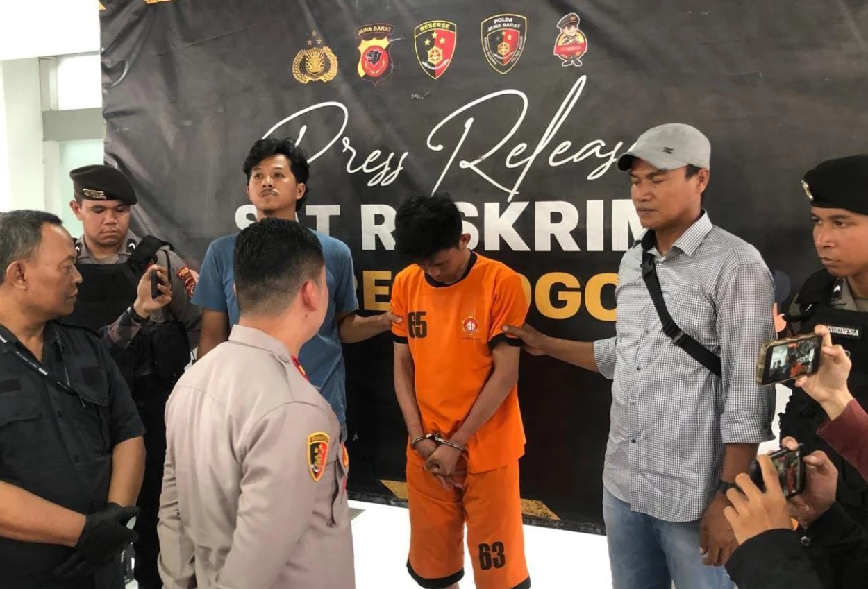 Polisi berhasil ringkus pelaku pembunuhan terhadap pengemudi ojol di bogor