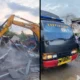 Posko grib jaya di atas tanah bmkg akhirnya dibongkar