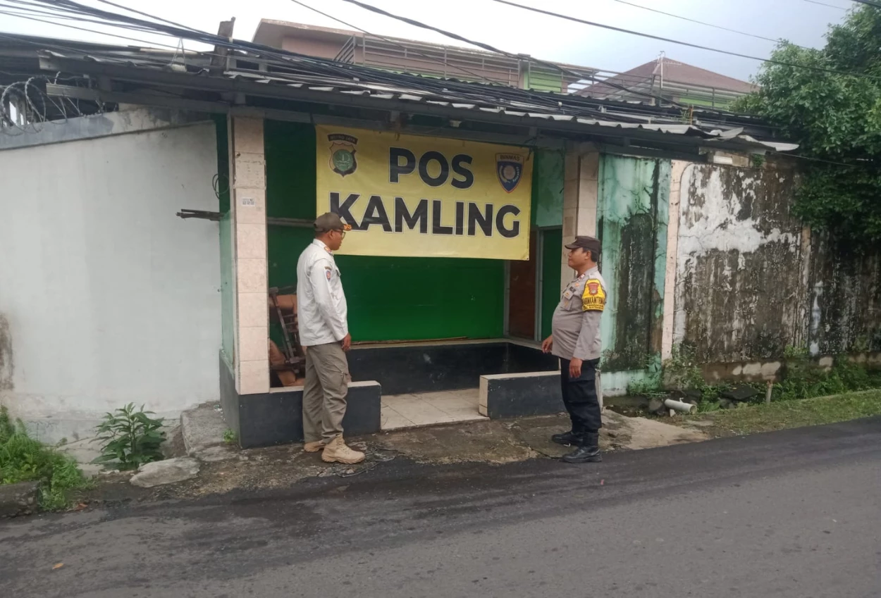 Posko ormas di jakarta timur diubah jadi pos kamling dan pos pantau anti tawuran