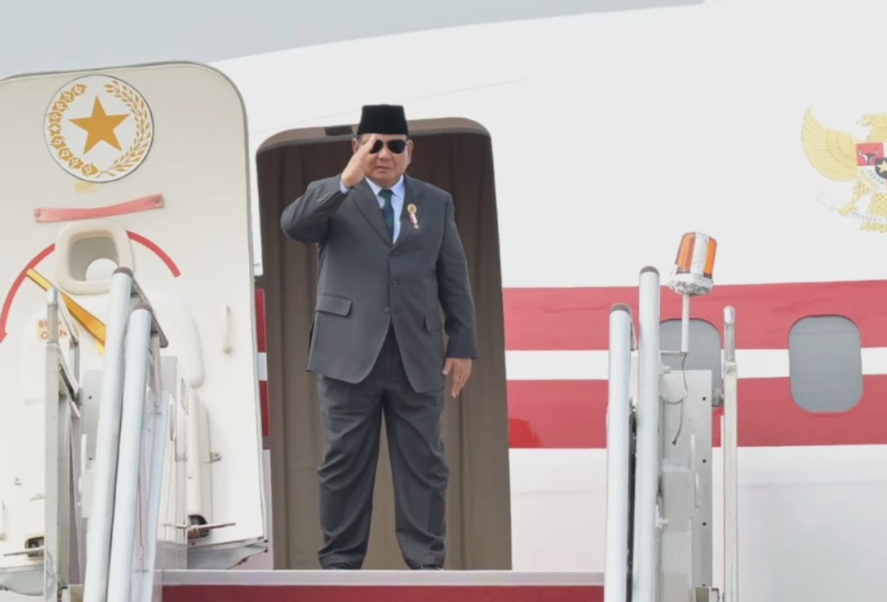 Prabowo kembali ke indonesia usai hadiri ktt ke 46 asean