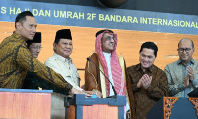 Prabowo resmikan terminal khusus haji dan umrah di bandara soetta
