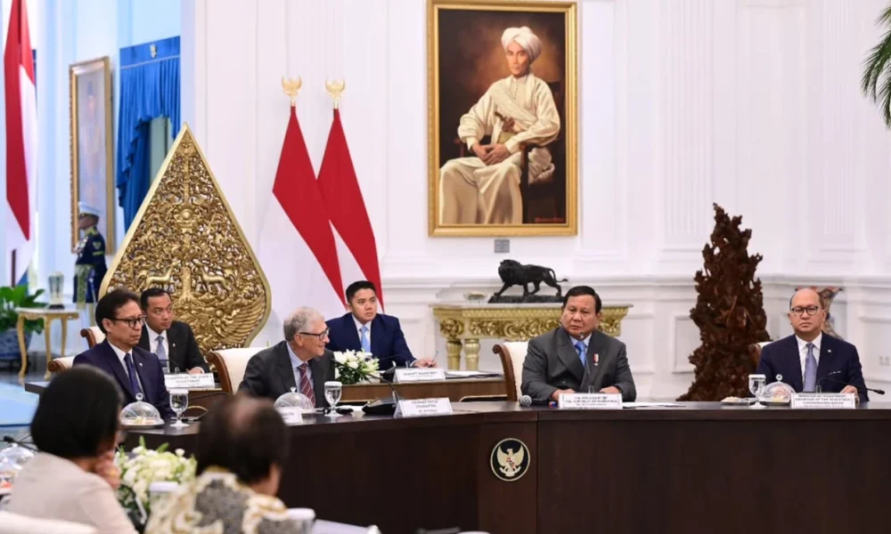 Prabowo setuju ri jadi tempat uji coba vaksin tbc milik bill gates