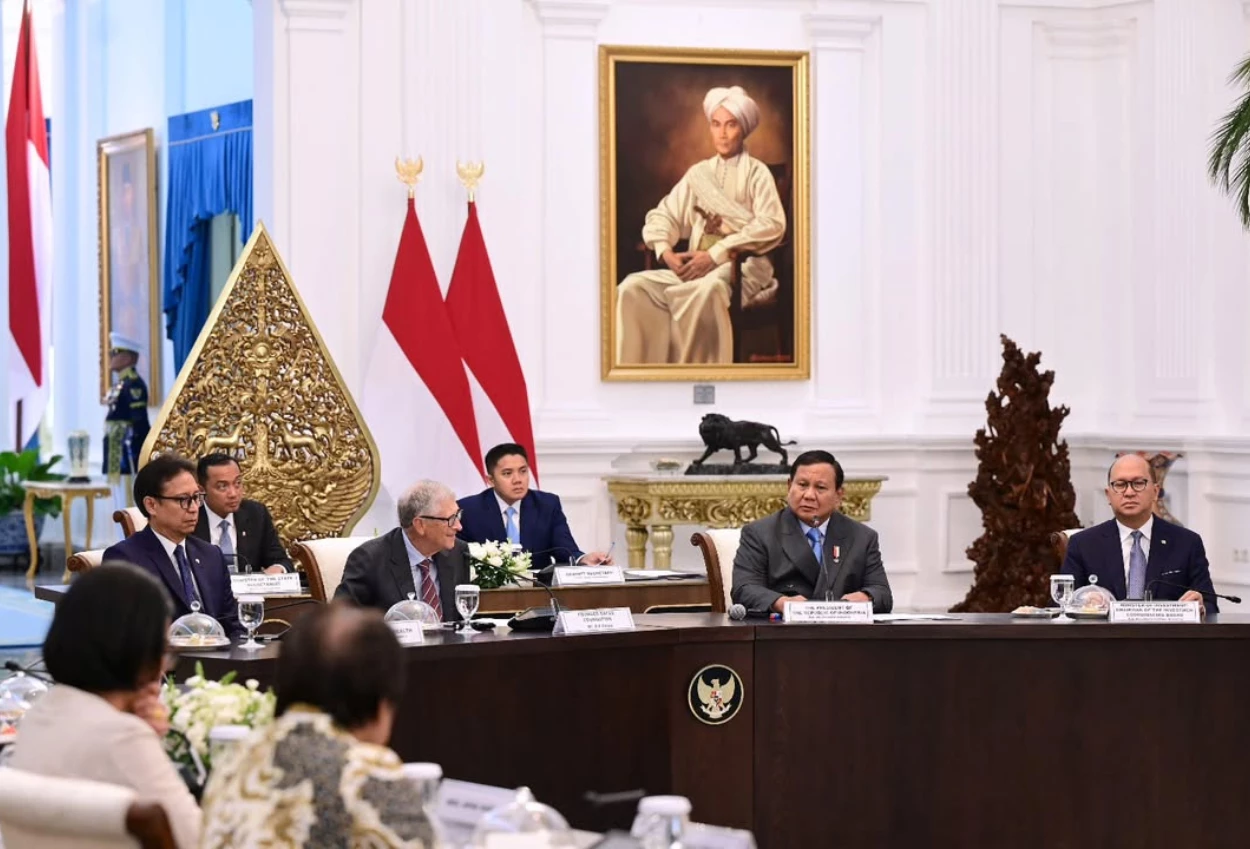 Prabowo setuju ri jadi tempat uji coba vaksin tbc milik bill gates